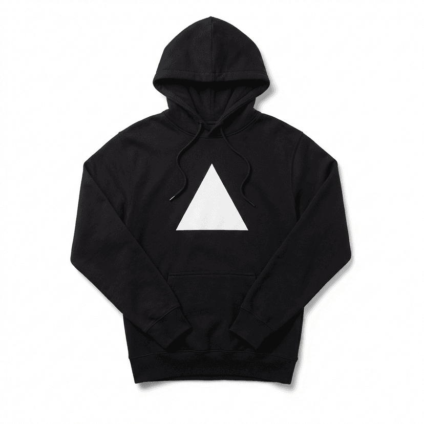 Black Pullover Hoodie