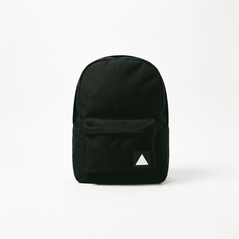 Minimal Black Backpack