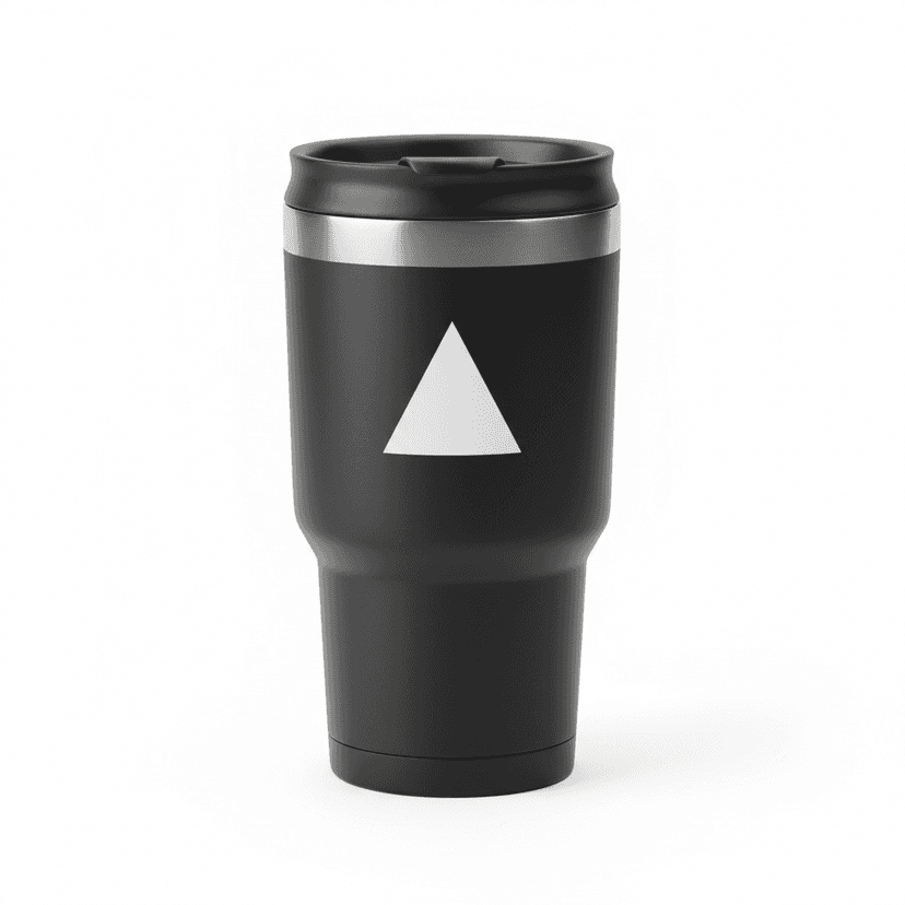Matte Black Insulated Tumbler